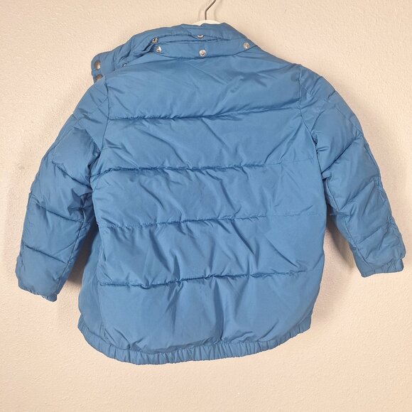 Kids Puffer Jacket Blue GAP Size XS - Picture 9 of 13